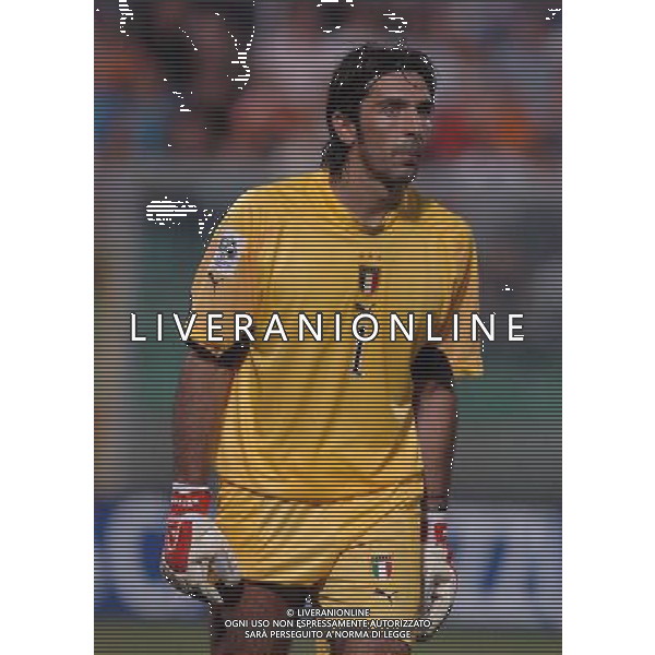 PALERMO 04/09/04 QUALIFICAZIONI MONDIALI 2006 ITALIA-NORVEGIA NELLA FOTO BUFFON GIANLUIGI PH GIGI ARCAINI/AG.ALDO LIVERANI