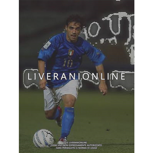 PALERMO 04-09-2004 QUALIFICAZIONE MONDIALI 2006 ITALIA - NORVEGIA NELLA FOTO: MICCOLI FABRIZIO PH: VENEZIA/AG. ALDO LIVERANI