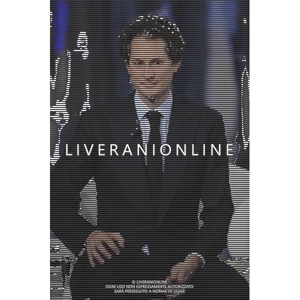 TRASMISSIONE TELEVISIVA PORTA A PORTA 24/01/2013 NELLA FOTO JOHN ELKANN FOTO CORRADETTI-AG ALDO LIVERANI S A S