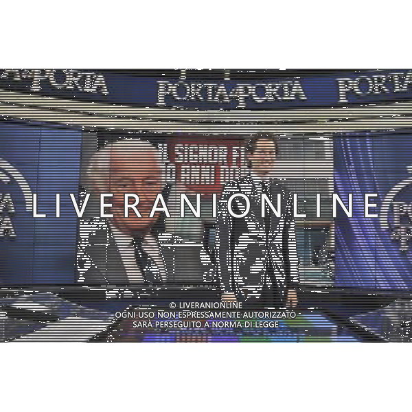 TRASMISSIONE TELEVISIVA PORTA A PORTA 24/01/2013 NELLA FOTO JOHN ELKANN FOTO CORRADETTI-AG ALDO LIVERANI S A S