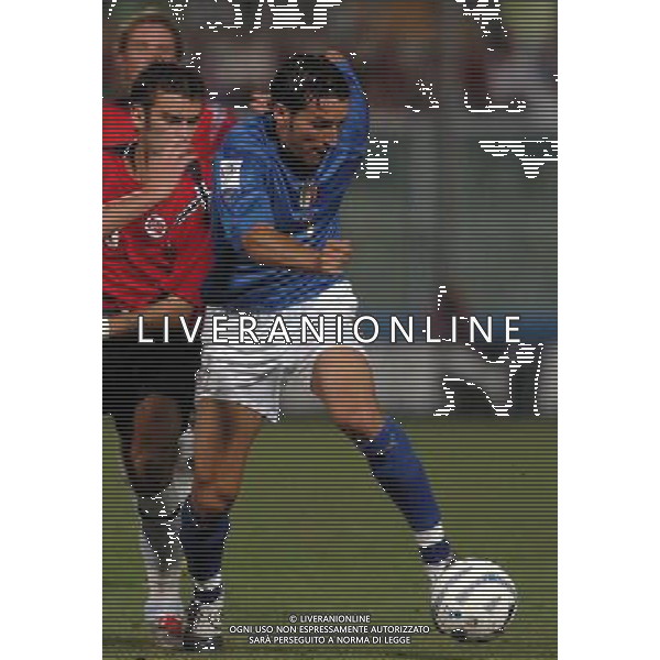 PALERMO 04/09/04 QUALIFICAZIONI MONDIALI 2006 ITALIA-NORVEGIA NELLA FOTO ZAMBROTTA GIANLUCA PH GIGI ARCAINI/AG.ALDO LIVERANI