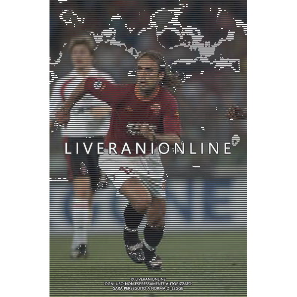 ROMA CALCIO 2001 NELLA FOTO GABRIEL BATISTUTA FOTO ALDO LIVERANI