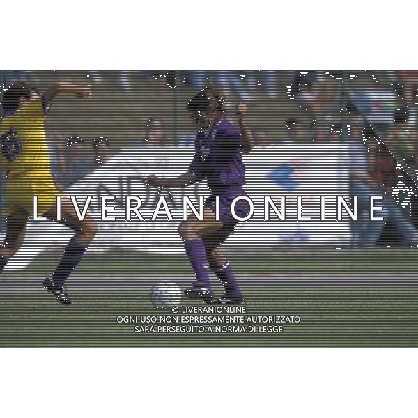 FIORENTINA CALCIO NELLA FOTO GABRIEL BATISTUTA FOTO ALDO LIVERANI