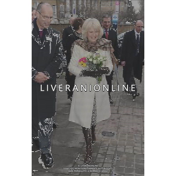  Camilla Duchess of Cornwall Parker Bowles during a visit to St Anselm\'s Church, and to learn about the community charity project Pathways at Kennington Cross in London ©photoshot/AGENZIA ALDO LIVERANI SAS - ITALY ONLY - REALI INGLESI: Il principe Carlo d\'inghilterra con la moglie Camilla