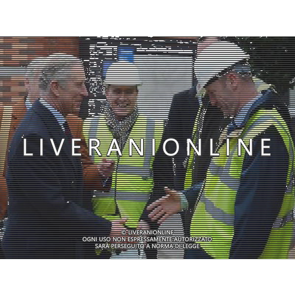 The Prince of Wales during a visit to Surrey County Cricket Club at the Kia Oval, Kennington, London. ©photoshot/AGENZIA ALDO LIVERANI SAS - ITALY ONLY - REALI INGLESI: Il principe Carlo d\'inghilterra con la moglie Camilla