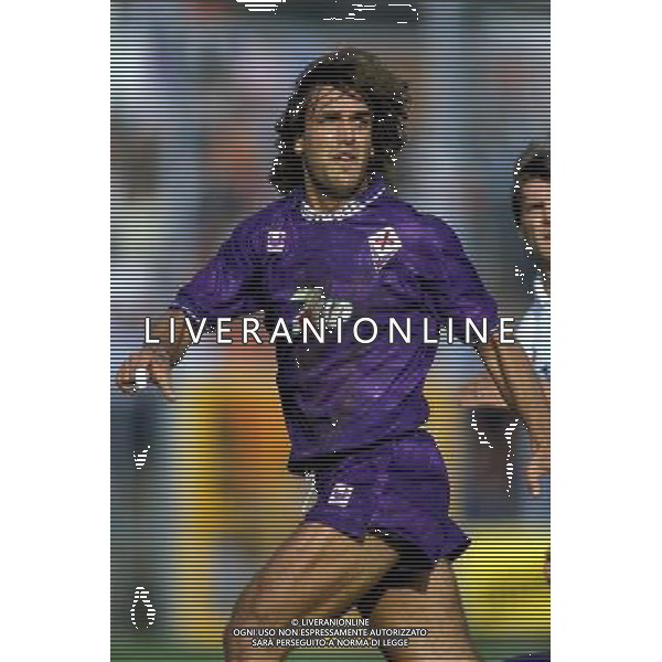 FIORENTINA CALCIO NELLA FOTO GABRIEL BATISTUTA FOTO ALDO LIVERANI