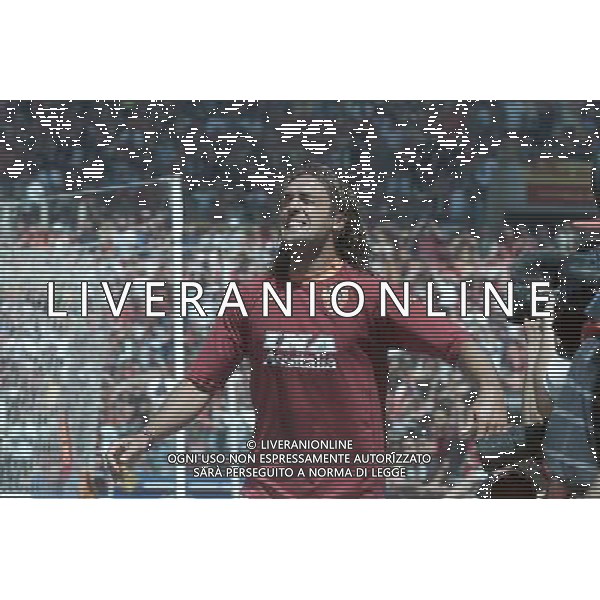 ROMA CALCIO NELLA FOTO GABRIEL BATISTUTA FOTO ALDO LIVERANI