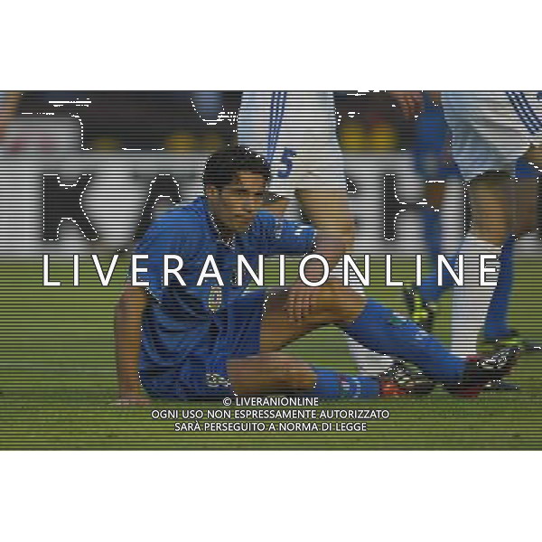 Helsinki 11/06/2003 finlandia - italia qualificazioni europei nella foto bernardo corradi foto nando vescusio/agenzia aldo liverani