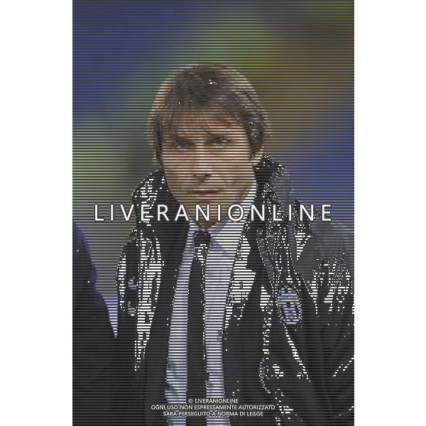 Roma - 29/01/2013 - Stadio Olimpico - TIM CUP 2012-2013 - semifinale ritorno - Lazio vs Juventus - nella foto: Antonio Conte å© Fabrizio Corradetti - Ag. Aldo Liverani sas