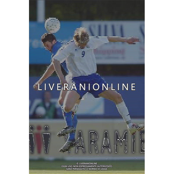 Helsinki 10/06/2003 finlandia - italia qualificazioni europei nella foto daniele bonera e juho makela foto nando vescusio/agenzia aldo liverani