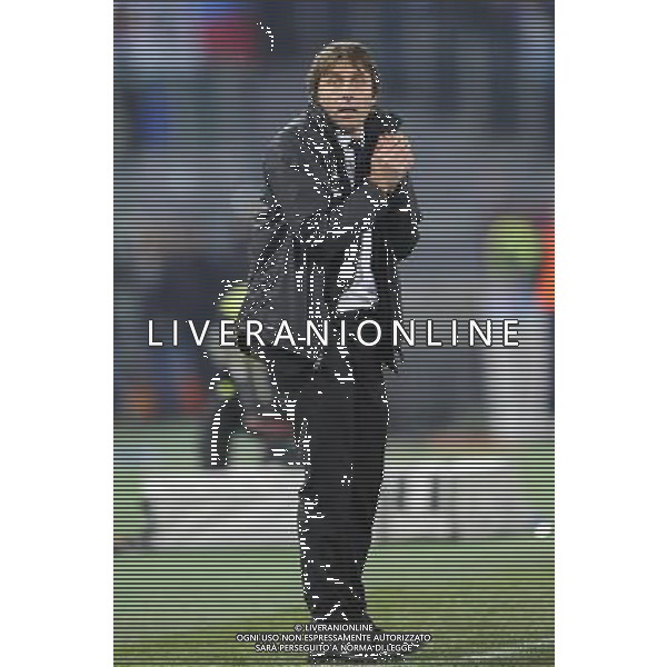 Roma - 29/01/2013 - Stadio Olimpico - TIM CUP 2012-2013 - semifinale ritorno - Lazio vs Juventus - nella foto: Antonio Conte å© Fabrizio Corradetti - Ag. Aldo Liverani sas
