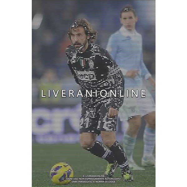 Roma - 29/01/2013 - Stadio Olimpico - TIM CUP 2012-2013 - semifinale ritorno - Lazio vs Juventus - nella foto: Andrea Pirlo å© Fabrizio Corradetti - Ag. Aldo Liverani sas