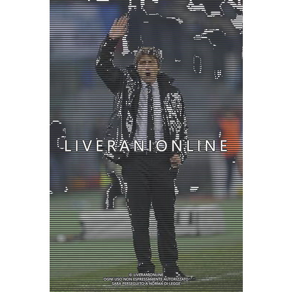 Roma - 29/01/2013 - Stadio Olimpico - TIM CUP 2012-2013 - semifinale ritorno - Lazio vs Juventus - nella foto: Antonio Conte å© Fabrizio Corradetti - Ag. Aldo Liverani sas