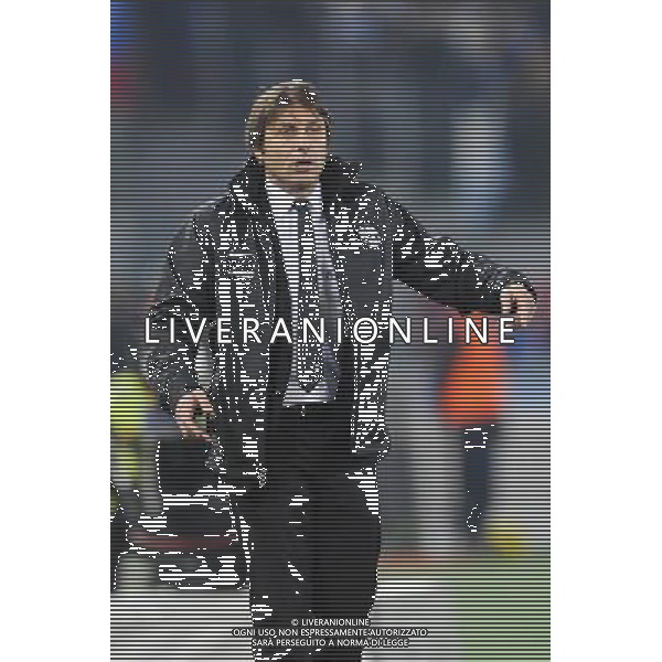 Roma - 29/01/2013 - Stadio Olimpico - TIM CUP 2012-2013 - semifinale ritorno - Lazio vs Juventus - nella foto: Antonio Conte å© Fabrizio Corradetti - Ag. Aldo Liverani sas