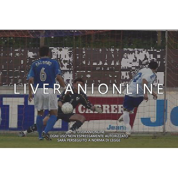 Helsinki 10/06/2003 finlandia - italia qualificazioni europei nella foto GOL FINLANDIA 1-0 foto nando vescusio/agenzia aldo liverani