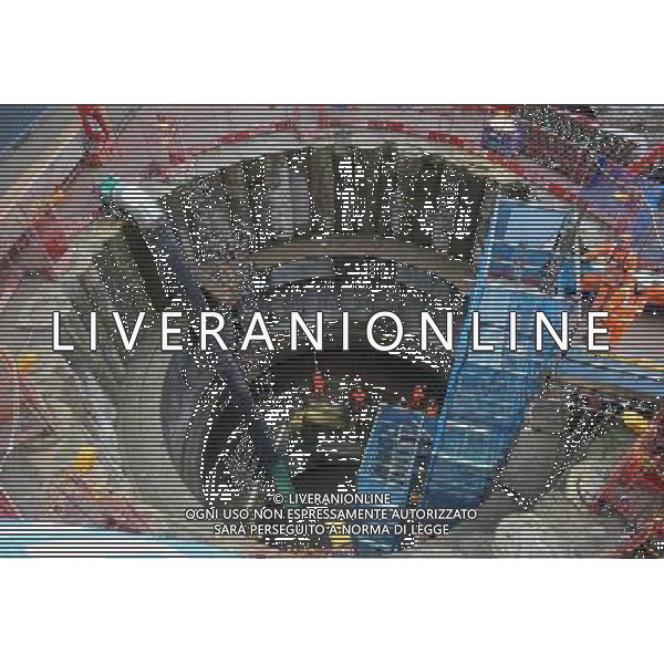 LONDON, ENGLAND - JANUARY 30: A general view of the Crossrail site at Farringdon Station ahead of a visit by Prince Charles, Prince of Wales and Camilla, Duchess of Cornwall to mark the 150th Anniversary of London Underground on January 30, 2013 in London, England. ©photoshot/AGENZIA ALDO LIVERANI SAS - ITALY ONLY - REALI INGLESI: Il Principe Carlo d\'inghilterra con la moglie Camilla nel 150mo anniversario della metropolitana di Londra 30 gennaio 30 per sottolineare l\'importanza della progettazione e sviluppo delle infrastrutture nel Regno Unito. 