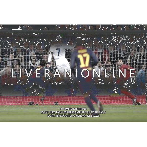 Real Madrid\'s Cristiano Ronaldo during spanish Kings Cup match on January 30th 2013. Photo: Cid-Fuentes Cebolla / ALFAQUI AG ALDO LIVERANI S A S ONLY ITALY