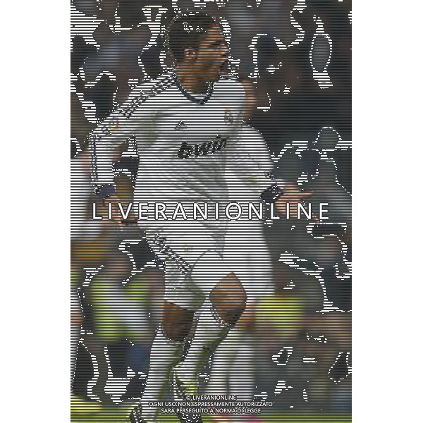 Real Madrid\'s Raphael Varane goal during spanish Kings Cup match on January 30th 2013. Photo: Cid-Fuentes Cebolla / ALFAQUI AG ALDO LIVERANI S A S ONLY ITALY