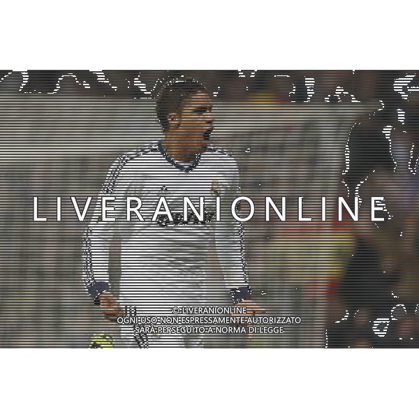 Real Madrid\'s Raphael Varane goal during spanish Kings Cup match on January 30th 2013. Photo: Cid-Fuentes Cebolla / ALFAQUI AG ALDO LIVERANI S A S ONLY ITALY