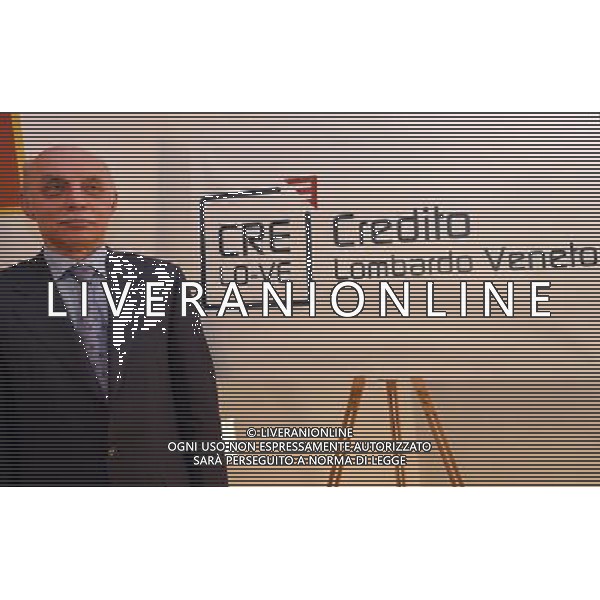 Franco Spinelli presidente CREDITO LOMBARDO VENETO. Oggi 30 gennaio 2013 a Brescia Ph Fotolive Richard Morgano AG ALDO LIVERANI S A S
