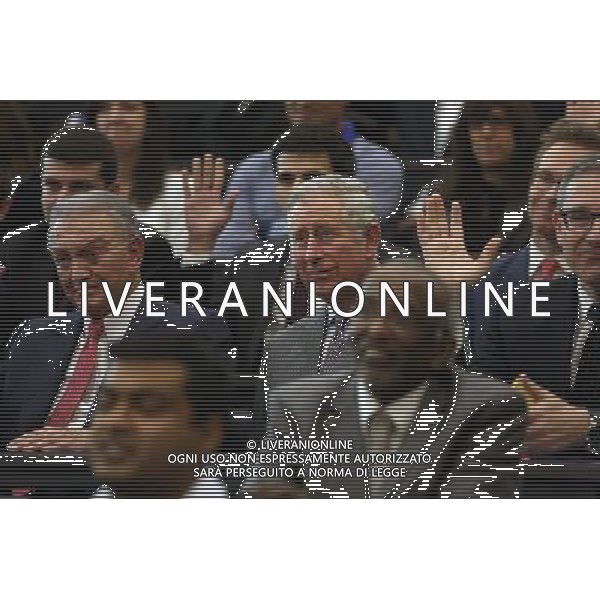 Prince Charles listen to a lecture at the Said Business school\'s new building , Oxford, Britain, 04 February 2013. ©PHOTOSHOT/AGENZIA ALDO LIVERANI SAS - ITALY ONLY - REALI INGLESI: Il principe Carlo d\'inghiletrra al nuovo edificio Said Business School, Oxford, Gran Bretagna, 04 febbraio 2013.
