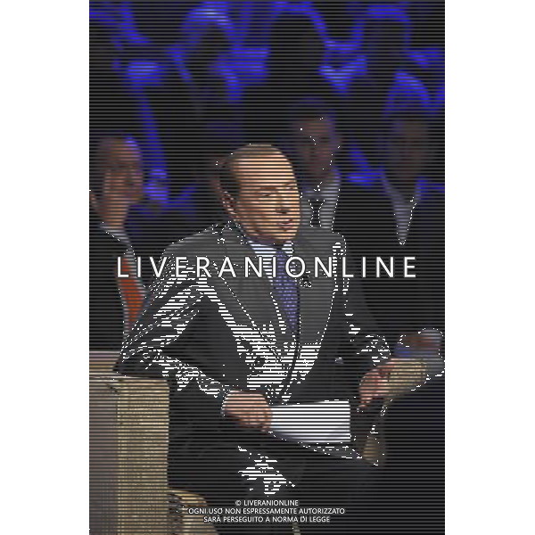 Silvio Berlusconi ospite della trasmissione televisiva Ballaro\' - Roma 05 febbraio 2013 ©Corradetti/AGENZIA ALDO LIVERANI SAS
