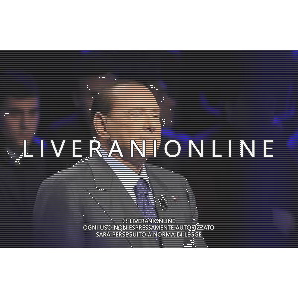 Silvio Berlusconi ospite della trasmissione televisiva Ballaro\' - Roma 05 febbraio 2013 ©Corradetti/AGENZIA ALDO LIVERANI SAS