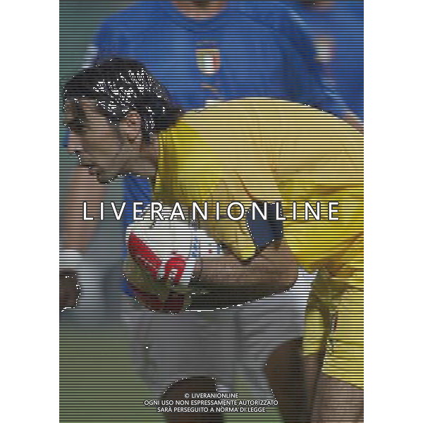 Palermo 04/09/2004 Italia - Norvegia qualificazioni mondiali 2006 nella foto gianluigi buffon foto filippo venezia/agenzia aldo liverani