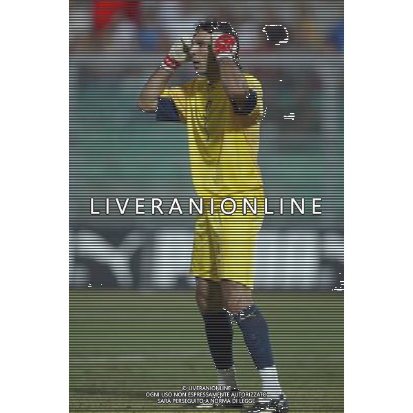 Palermo 04/09/2004 Italia - Norvegia qualificazioni mondiali 2006 nella foto gianluigi buffon foto filippo venezia/agenzia aldo liverani