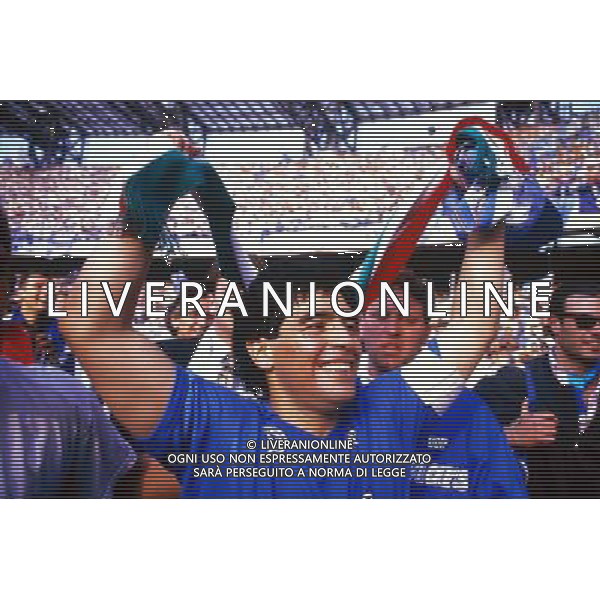 NAPOLI CALCIO NELLA FOTO DIEGO ARMANDO MARADONA FOTO ALDO LIVERANI 