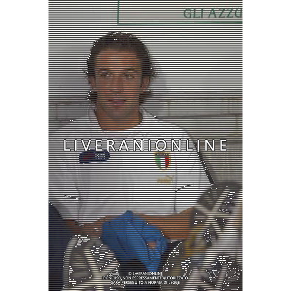 Palermo 04/09/2004 Italia - Norvegia qualificazioni mondiali 2006 nella foto alessandro del piero foto filippo venezia/agenzia aldo liverani