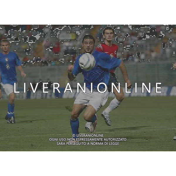 Palermo 04/09/2004 Italia - Norvegia qualificazioni mondiali 2006 nella foto stefano fiore foto filippo venezia/agenzia aldo liverani