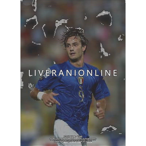 Palermo 04/09/2004 Italia - Norvegia qualificazioni mondiali 2006 nella foto alberto gilardino foto filippo venezia/agenzia aldo liverani