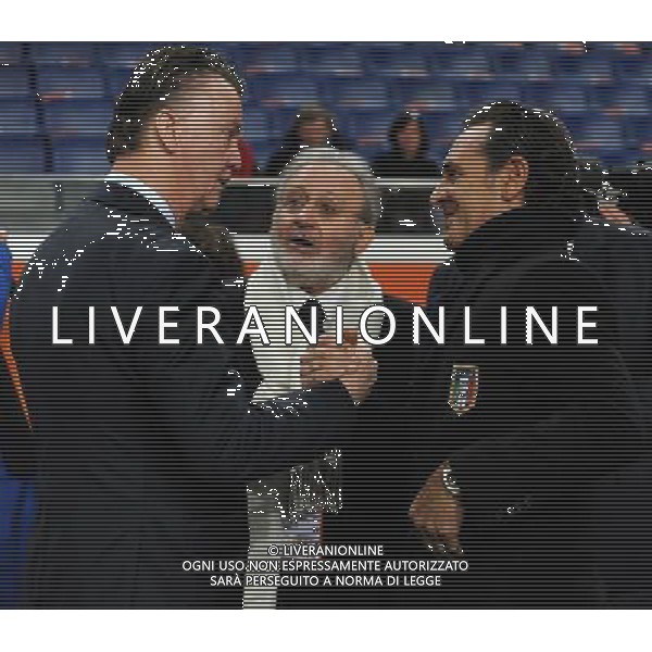 Gara Amichevole Amsterdam - 06.02.2013 Olanda-Italia Nella Foto:van gaal prandelli /Ph.Vitez-Ag. Aldo Liverani