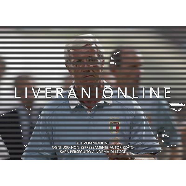 Palermo 04/09/2004 Italia - Norvegia qualificazioni mondiali 2006 nella foto allenatore marcello lippi foto filippo venezia/agenzia aldo liverani