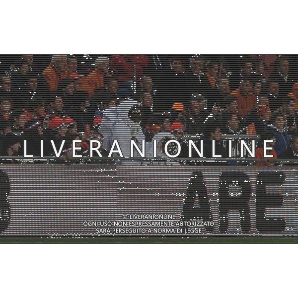 Gara Amichevole Amsterdam - 06.02.2013 Olanda-Italia Nella Foto:astronauti in tribuna /Ph.Vitez-Ag. Aldo Liverani