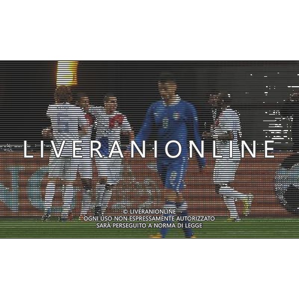 Gara Amichevole Amsterdam - 06.02.2013 Olanda-Italia Nella Foto:lens esulta /Ph.Vitez-Ag. Aldo Liverani