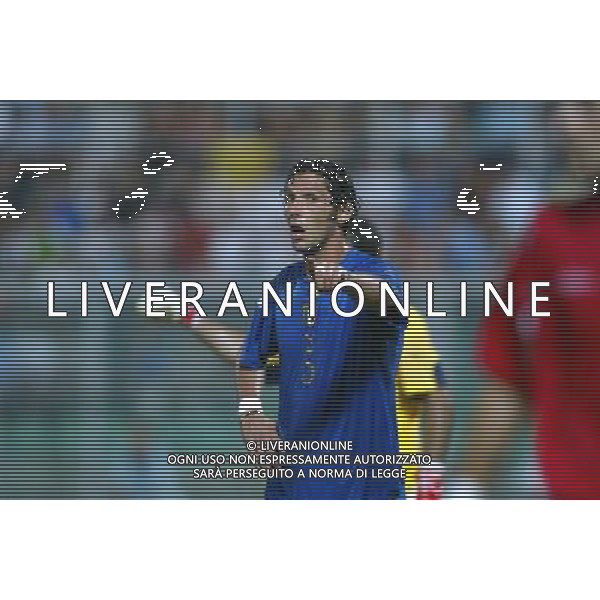 Palermo 04/09/2004 Italia - Norvegia qualificazioni mondiali 2006 nella foto marco materazzi foto filippo venezia/agenzia aldo liverani