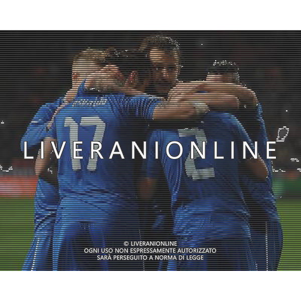 Gara Amichevole Amsterdam - 06.02.2013 Olanda-Italia Nella Foto:verratti esulta /Ph.Vitez-Ag. Aldo Liverani