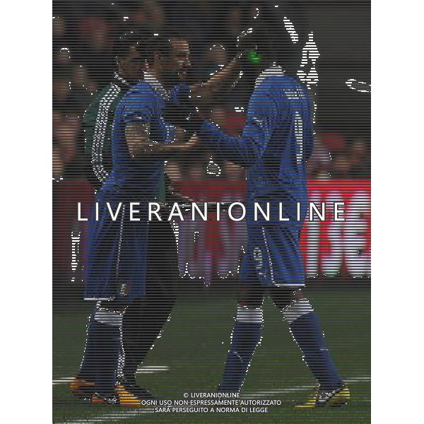 Gara Amichevole Amsterdam - 06.02.2013 Olanda-Italia Nella Foto:laser su balotelli /Ph.Vitez-Ag. Aldo Liverani