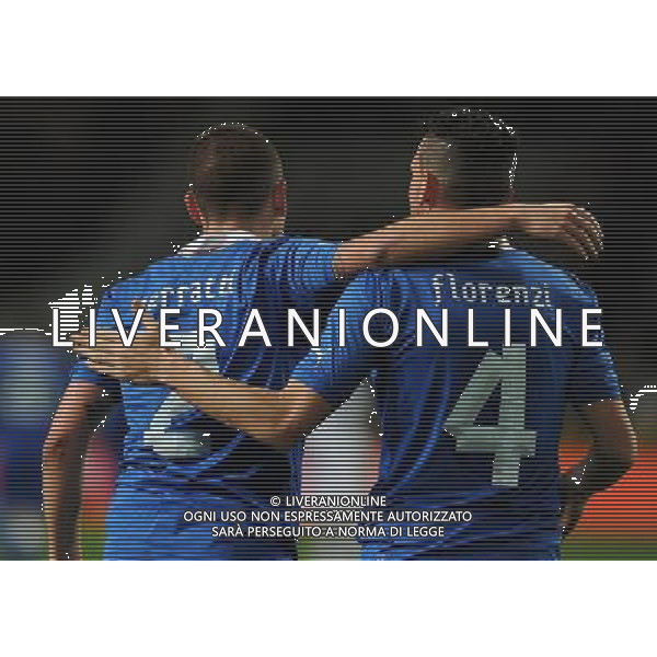 Gara Amichevole Amsterdam - 06.02.2013 Olanda-Italia Nella Foto:verratti esulta con florenzi /Ph.Vitez-Ag. Aldo Liverani