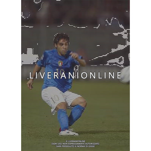 Palermo 04/09/2004 Italia - Norvegia qualificazioni mondiali 2006 nella foto fabrizio miccoli foto filippo venezia/agenzia aldo liverani
