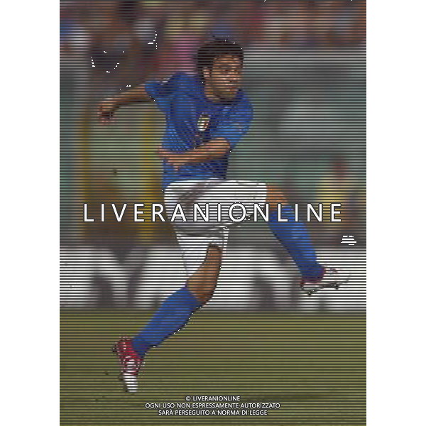 Palermo 04/09/2004 Italia - Norvegia qualificazioni mondiali 2006 nella foto fabrizio miccoli foto filippo venezia/agenzia aldo liverani