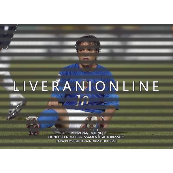 Palermo 04/09/2004 Italia - Norvegia qualificazioni mondiali 2006 nella foto fabrizio miccoli foto filippo venezia/agenzia aldo liverani