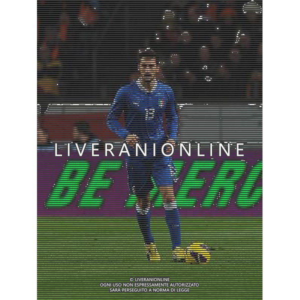 Gara Amichevole Amsterdam - 06.02.2013 Olanda-Italia Nella Foto:Astori Davide /Ph.Vitez-Ag. Aldo Liverani