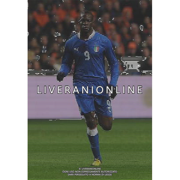 Gara Amichevole Amsterdam - 06.02.2013 Olanda-Italia Nella Foto:Balotelli Mario /Ph.Vitez-Ag. Aldo Liverani