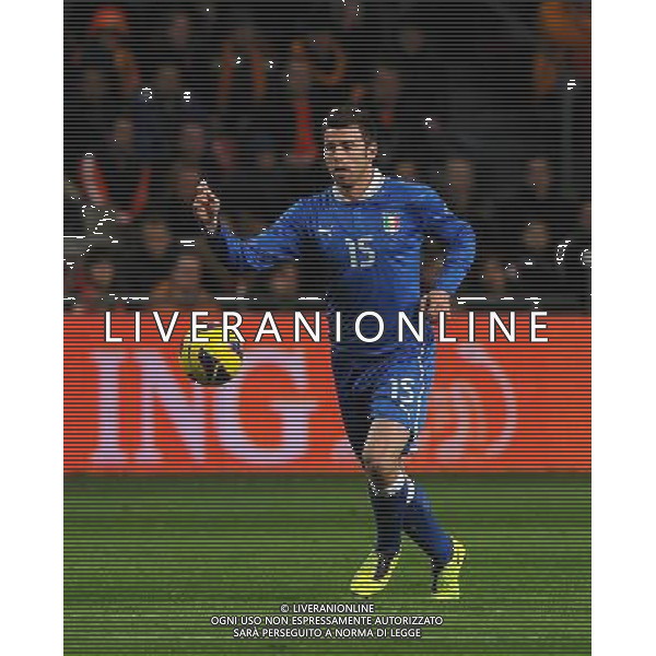 Gara Amichevole Amsterdam - 06.02.2013 Olanda-Italia Nella Foto:Barzagli Andrea /Ph.Vitez-Ag. Aldo Liverani