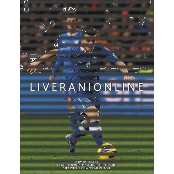 Gara Amichevole Amsterdam - 06.02.2013 Olanda-Italia Nella Foto:Florenzi Alessandro /Ph.Vitez-Ag. Aldo Liverani