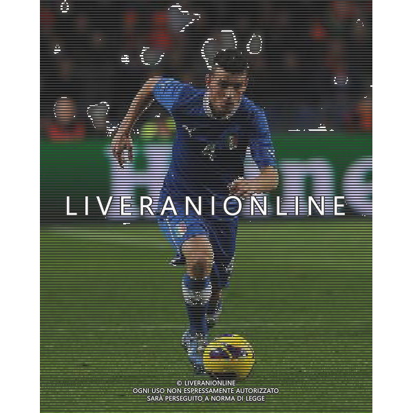 Gara Amichevole Amsterdam - 06.02.2013 Olanda-Italia Nella Foto:Florenzi Alessandro /Ph.Vitez-Ag. Aldo Liverani