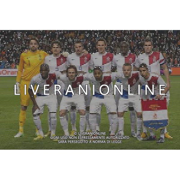 Gara Amichevole Amsterdam - 06.02.2013 Olanda-Italia Nella Foto:Olanda Squadra Formazione: Krul,Janmaat,Vrij,Indi,Blind,Clasie,Lens,Strootman,Van Persie,Maher,John /Ph.Vitez-Ag. Aldo Liverani